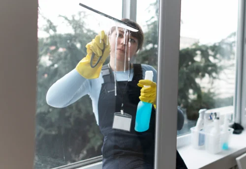 Nettoyage de vitres intérieures et extérieures à Juzennecourt